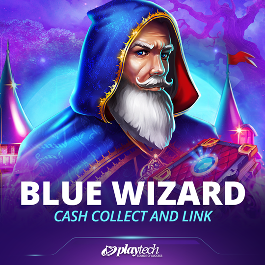 Persentase RTP untuk Blue Wizard: Cash Collect & Link oleh Play Tech